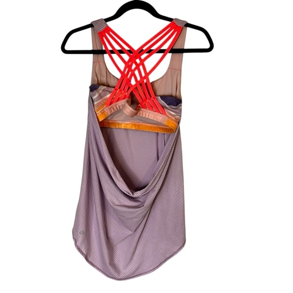 Lululemon Wild Tank-Size 8- Strappy Bra Draped Back Lightweight Athletic Tank - Picture 9 of 13